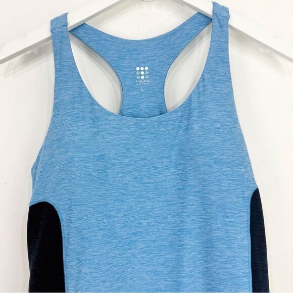 Title Nine Double Down Navy Light Blue Athletic Golf Tennis Sporty Tank Dress - Picture 9 of 16